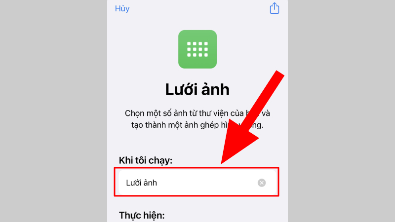 Cách ghép ảnh trên iPhone không cần ứng dụng thứ ba bước 3